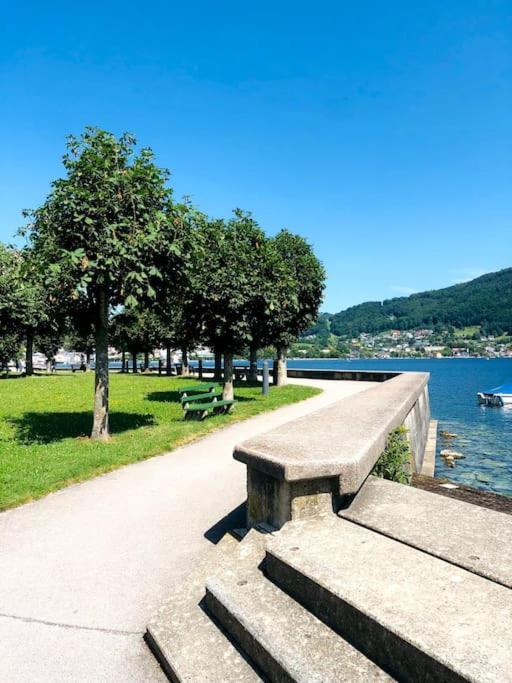 Fewo Kuferzeile Gmunden Seenaehe Bagian luar foto